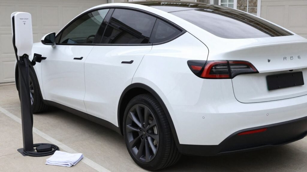Tesla Model Y charge port door: how to use, troubleshoot, and replace it